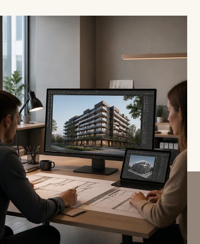 3D визуализация архитектуры и объектов строительства в Истре