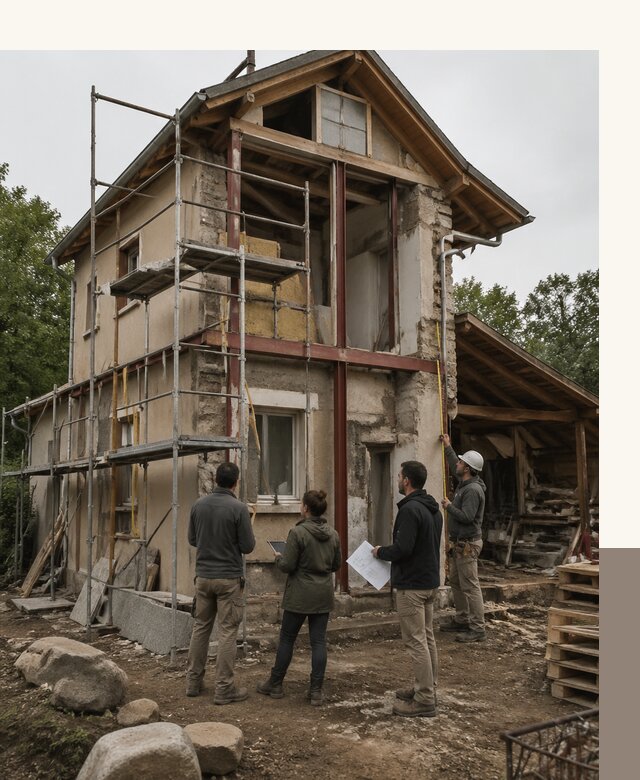 Реконструкция загородного дома под ключ в Истре от бюро