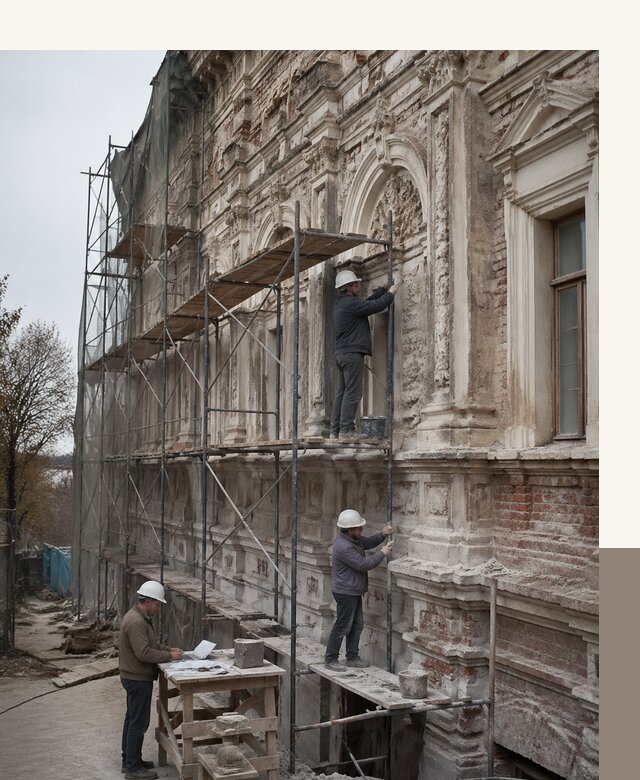 Реставрация объектов культурного наследия под ключ в Истре